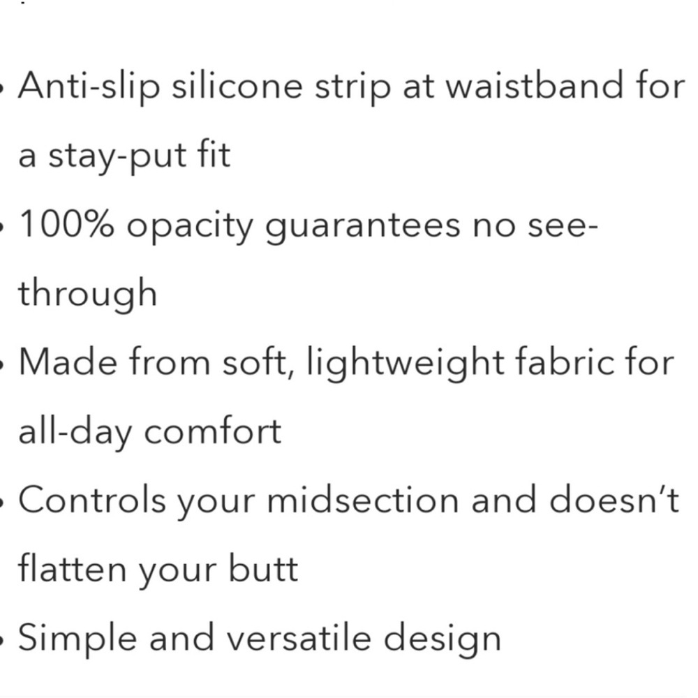 Empetua by Shapermint | All Day Comfort Mid Waist Shaping Capri Size Medium - Picture 7 of 8